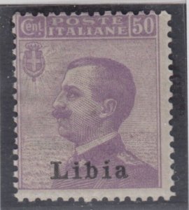 ITALY - LIBIA Sassone n. 9 MNH**