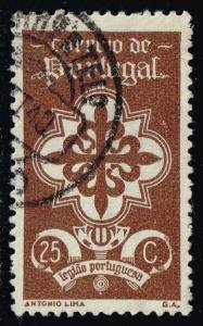 Portugal #582 Portuguese Legion Emblem; Used (1.10)