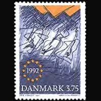 DENMARK 1992 - Scott# 967 European Market Set of 1 NH