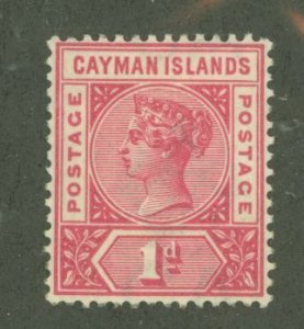 Cayman Islands #2a Unused Single