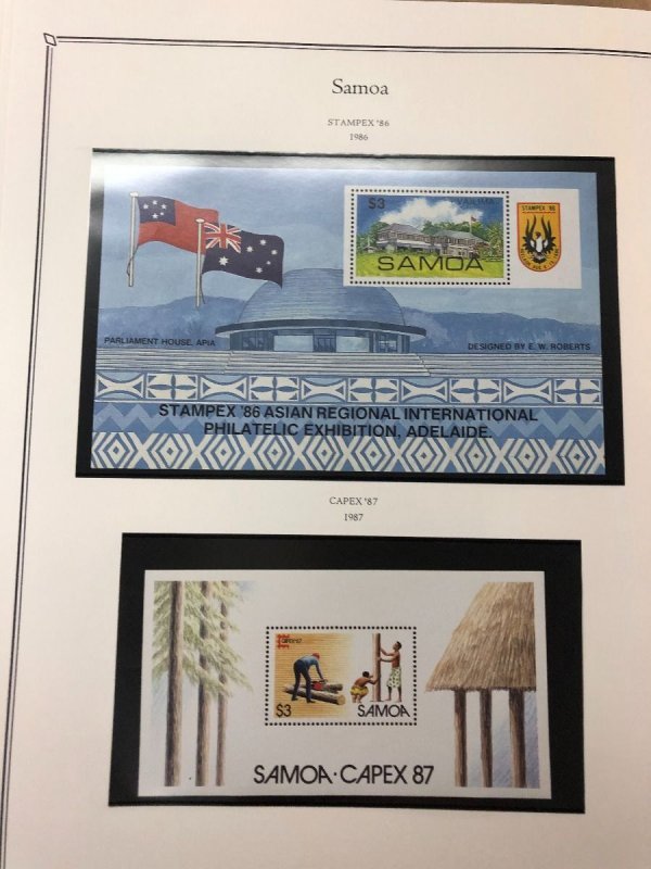 SAMOA – VERY NICE COLLECTION IN 2 PALO ALBUMS 1894-2007 – 421808