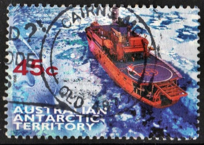 Australian Antarctic: L108 45¢ RSV Aurora Australis (1998) Used