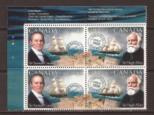 2004 Canada - Sc 2042a - MNH VF - PB UL - Pioneers of Transatlantic Mail Service