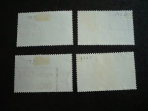 Stamps - Canada - Scott# 1641-1644 - Used Set of 4 Stamps