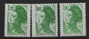 FRANCE  1878-1880 MNH