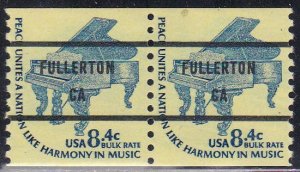 Precancel - Fullerton, CA PSS 1615C-81 MNH Coil Pair