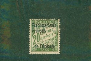 FRENCH POLYNESIA J13 USED BIN $1.40