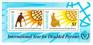 A2-0015 BAHAMAS 485a MH SS DISABLED PERSONS  BIN $1.75