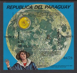 Paraguay C357 Copernicus Souvenir Sheet MNH VF
