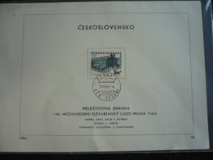 Stamps - Czechoslovakia - Scott# 1193 - Used First Day Cover