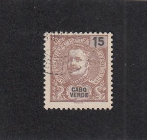 Cape Verde Scott #39 Used