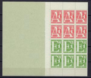 Germany Berlin Michel # PZ1, mint nh, package stamps booklet