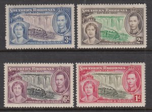 Southern Rhodesia 38-41 Trains MNH VF