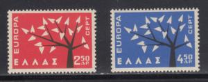 Greece    #739-40   mnh     cat $2.25