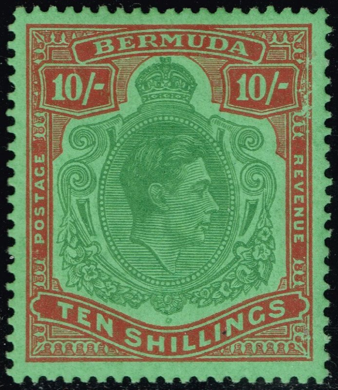 Bermuda #126 King George VI; Unused (3Stars)