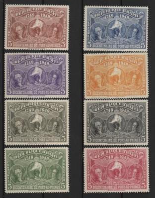 HAITI 1949 BICENTENARY PORT AU PRINCE MNH SC RA9-16