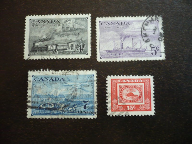 Stamps - Canada - Scott# 311-314 - Used Set of 4 Stamps