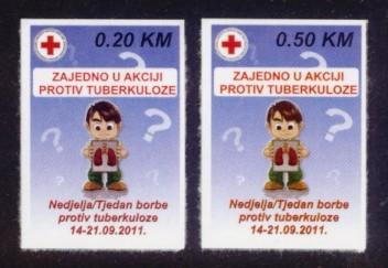 Bosnia & Herzegovina MNH Red Cross (S/A)