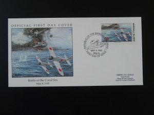 world war II ww2 Pacific War battle of Coral Sea aviation FDC Marshall 1992
