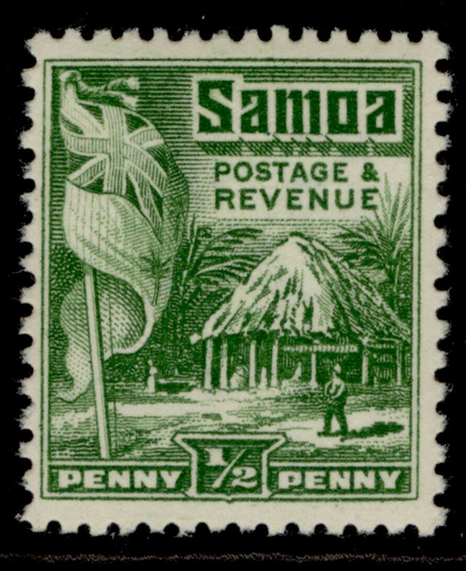 SAMOA GV SG153, ½d green, NH MINT. 