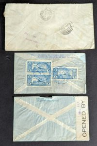 EDW1949SELL : PARAGUAY Interesting collection of 32 covers, all to USA.