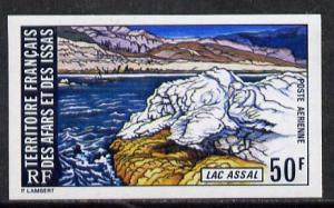 French Afars & Issas 1974 Lake Assal (50f Rocky Shore...