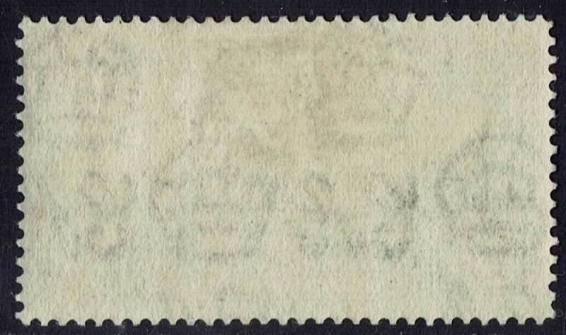 ASCENSION 1934 KGV GREEN MOUNTAIN 5/- 