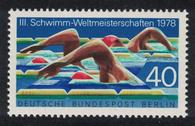 Berlin 3rd World Swimming Championships 1978 MNH SG#B555