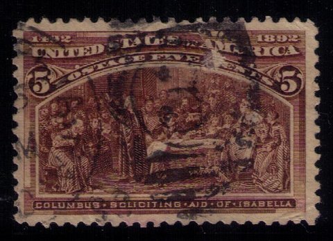 US Scott #234 Used VF