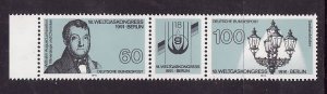 Germany-Berlin-Sc#1648a-Unused NH pair-Chemist-1991-