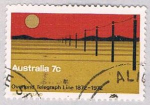 Australia 526 Used Telegraph Line 1972 (BP55625)