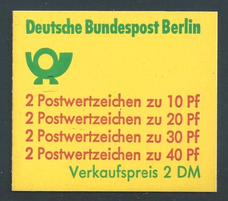 Germany Berlin #9N317a NH Accident Prevention - Complete Booklet