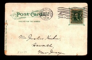 US 1907 PPC / SS Crown Prince Wilhelm / Minor Creasing - L14497