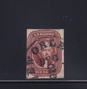 12 F-VF used neat cancel with nice color cv $ 750 ! see pic ! 