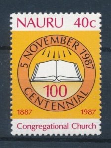 [117045] Nauru 1987 Congregational Church centennial  MNH