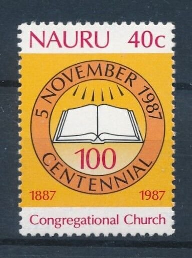 [117045] Nauru 1987 Congregational Church centennial  MNH