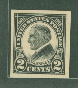 United States #611 Mint (NH) Single
