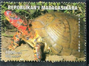 Malagasy 1999 TURTLE 1 value Perforated Mint (NH)