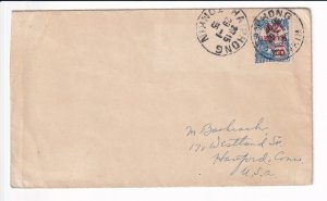 1935 Haiphong, French-Indo China to Hartford, CT (66831)