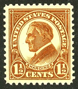 U.S. #553 MINT OG LH