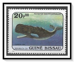 Guinea-Bissau #600 Whales MNH