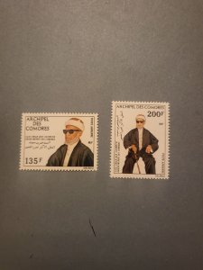 Stamps Comoro Scott #C60-1 nh