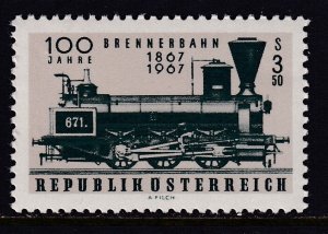 Austria 797 Train MNH VF