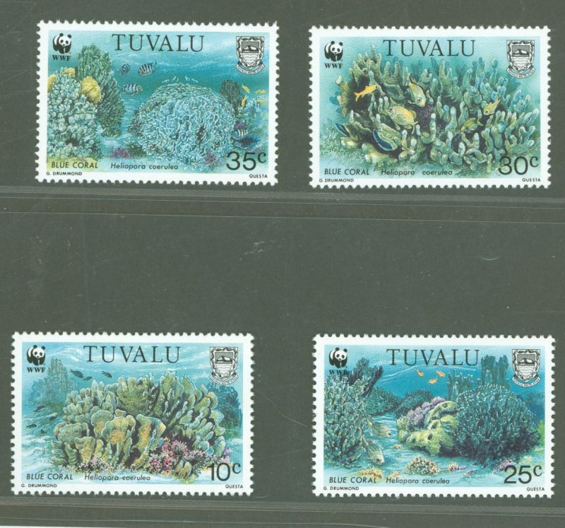 Tuvalu #617-620  Single (Complete Set) (Wildlife)