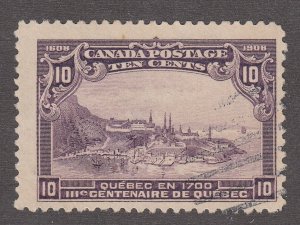 Canada #101 Used Quebec Tercentenary Issue
