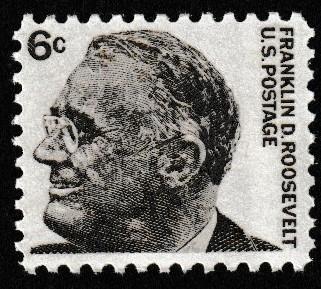 SC# 1284a - (6c) - Franklin D. Roosevelt , tagged, MNH single