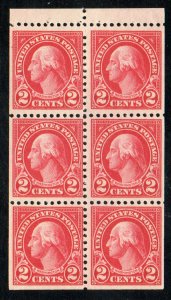 US #554c PANE, VF/XF mint never hinged,   SUPER CHOICE, bid high and often on...