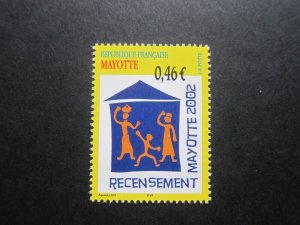 French Mayotte 2002 Sc 179 set MNH