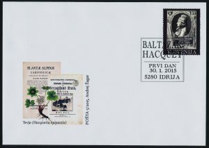 Slovenia 1111 on FDC - Balthazar Hacquet, Scientist