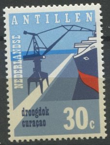 Netherlands Antilles Sc#337 MNH, 30c bl gray & multi, 0 (1972)